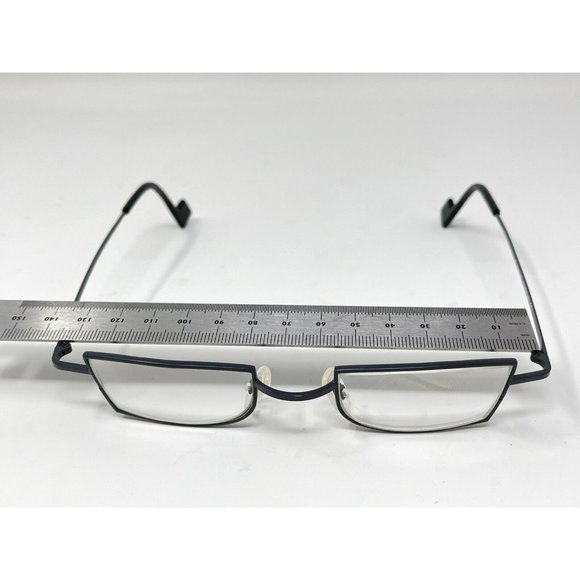 THEO Belgium Replacement Eyeglasses Frame  Model Haddock 76  Gray main image 4